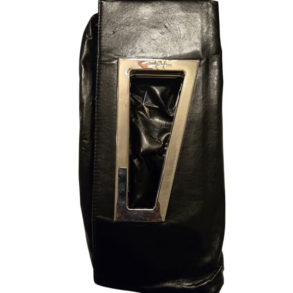 not for sale-Thierry MuglerVintage Leather Fold Over Clutch--Not for sale - Picture 2 of 8